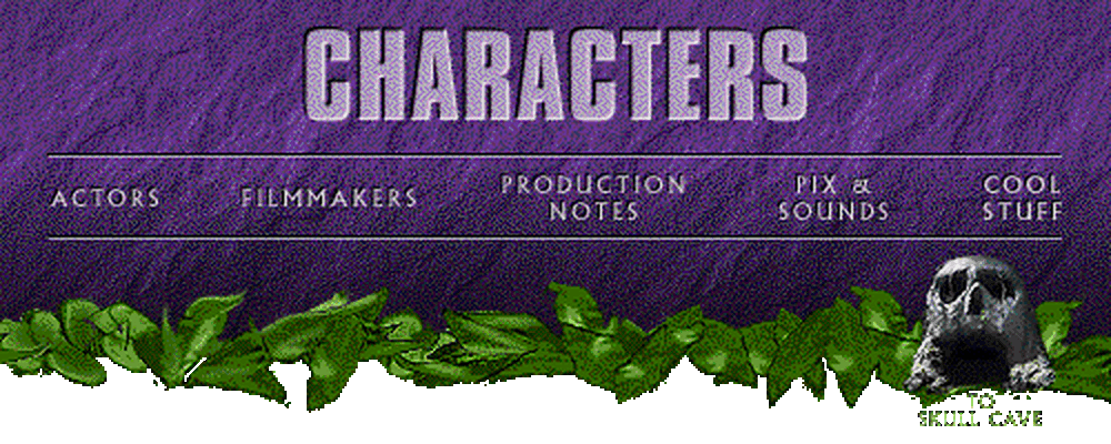 Cast of Characters