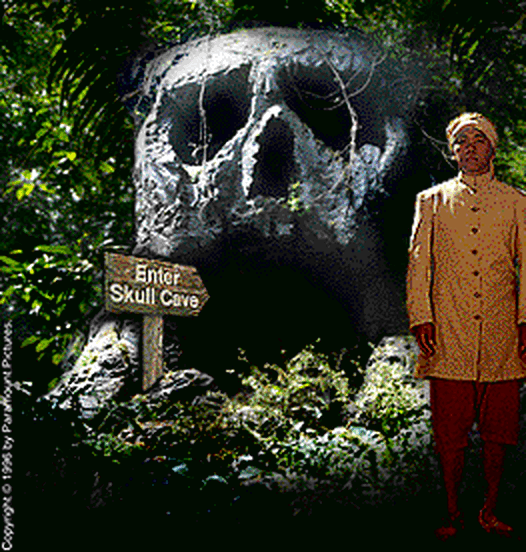 Entrance to the Skull Cave